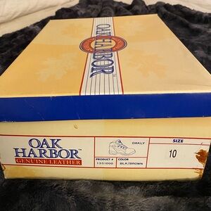 Genuine leather men’s hiking boots. New in the box.